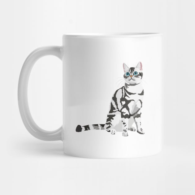 American Shorthair Cat by NorseTech